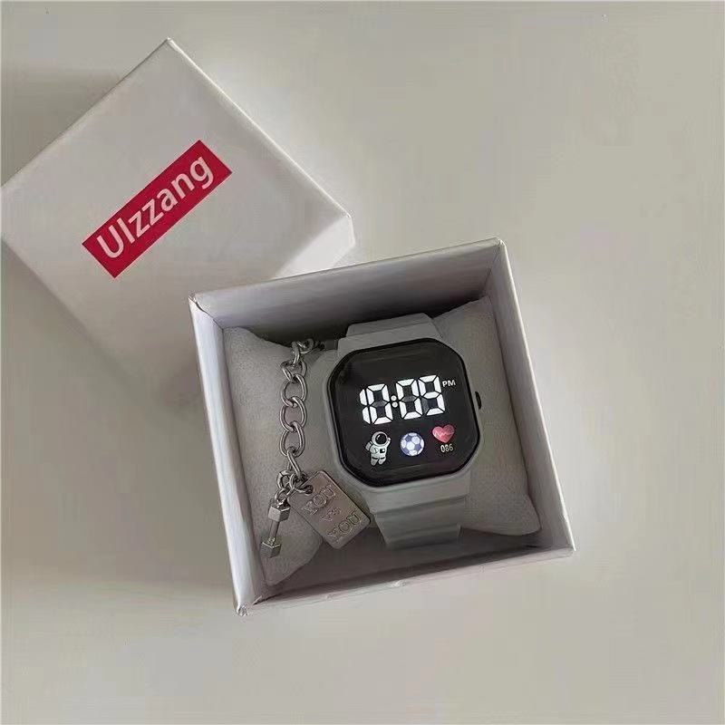 Picture of Science and Technology Watch Ladies ins High Yan Value Student Party Fashion Niche Design Unicorn Spaceman Electronic Watch