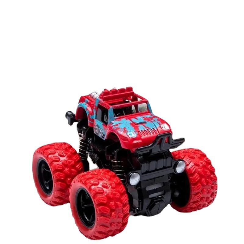 Picture of Off-road inertia pull-back four-wheel drive model boy stunt children's toy car crash car manufacturers wholesale
