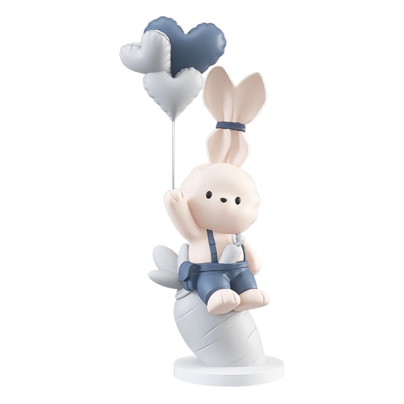 Rabbit desktop decoration home decoration living room TV cabinet wine cabinet decoration light luxury housewarming new home birthday gift