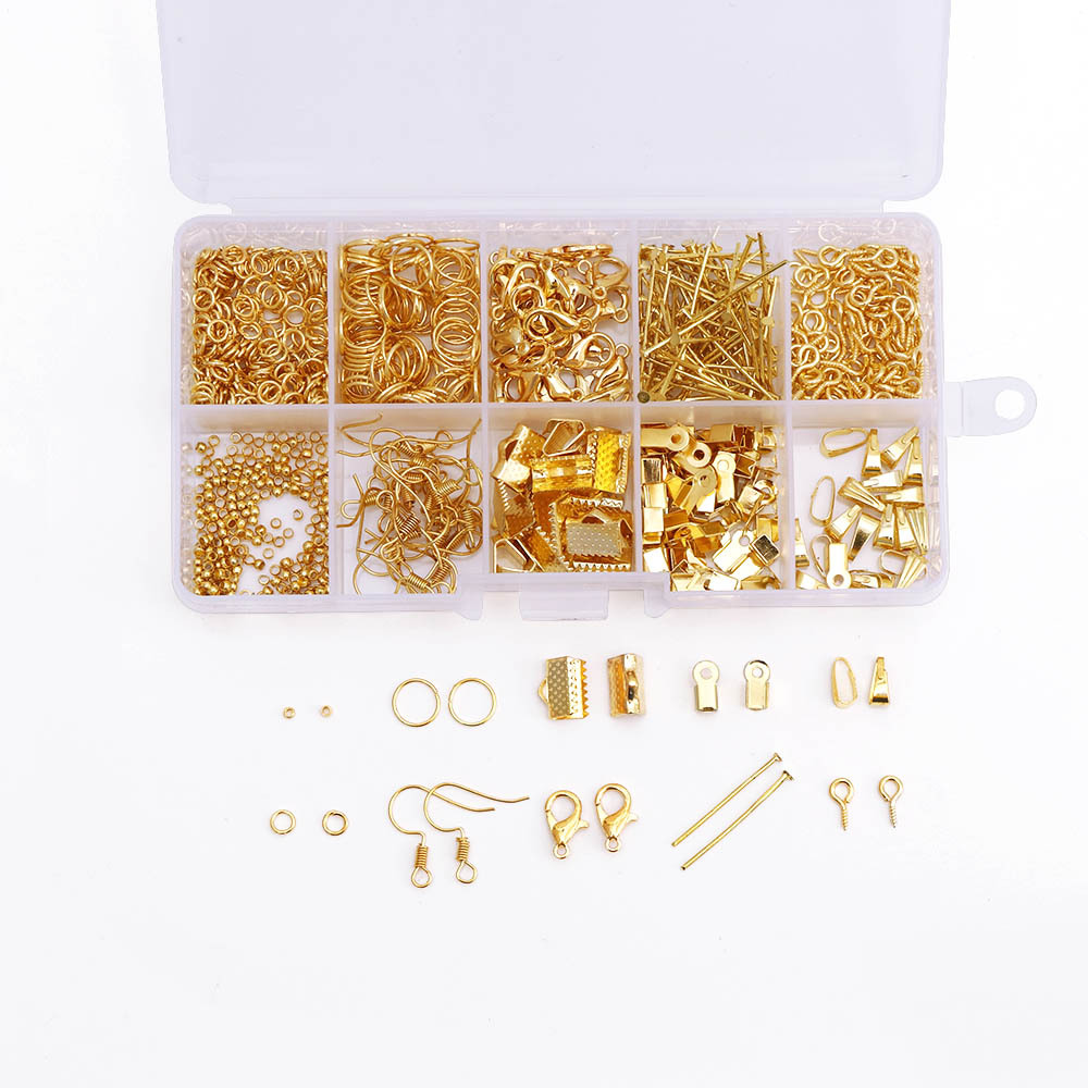 Picture of New diy earrings accessories earrings material bead pliers set material bag with tools handmade accessories