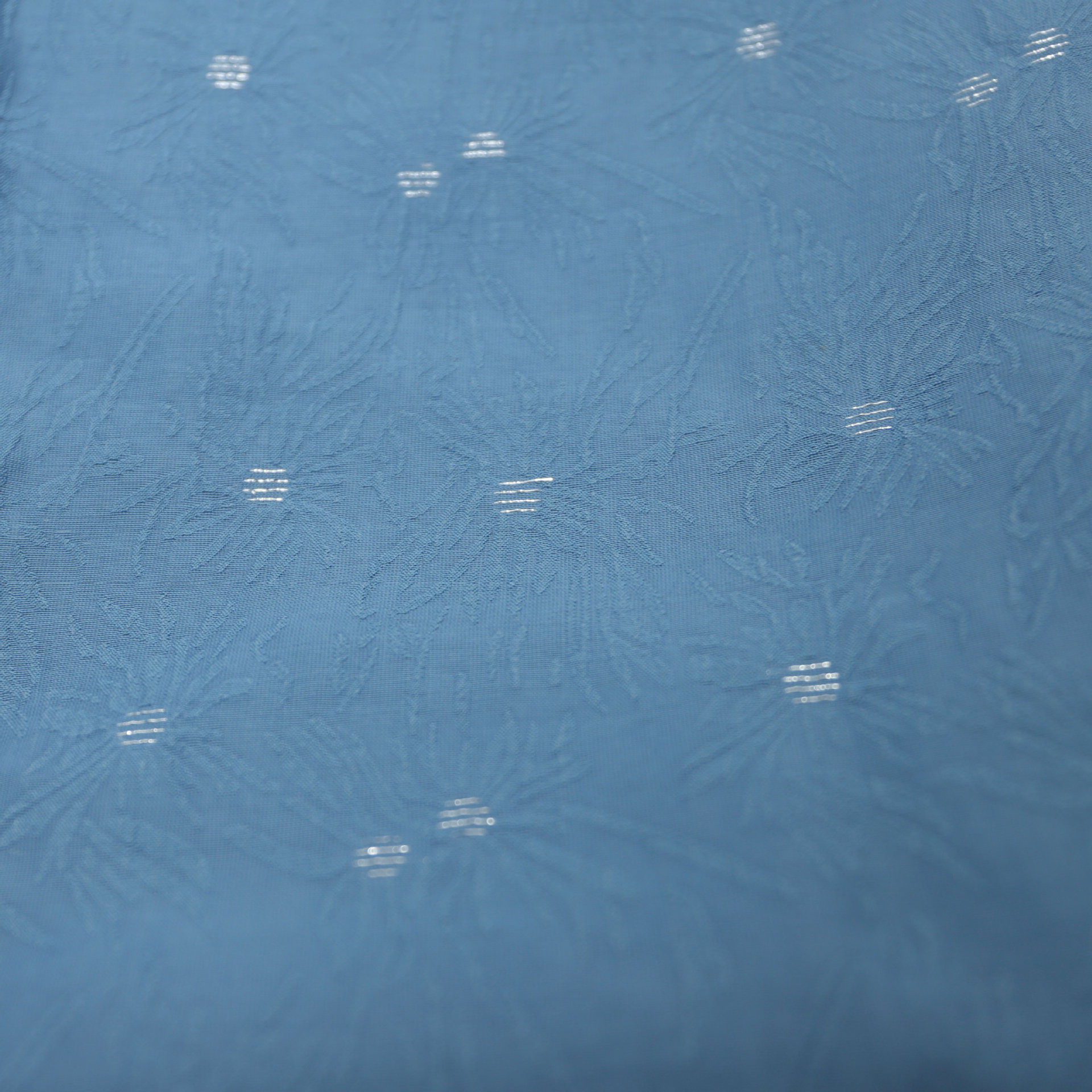 Picture of Nylon Tencel Silver Cut Flower Jacquard Fabric Spring and Summer Micro-transparent Women's dress Shirt Clothing Fabric