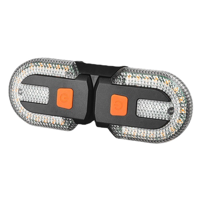 Bicycle USB wireless remote control steering mountain bike charging taillight detachable bicycle night riding light riding equipment