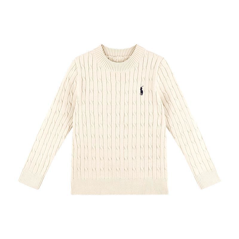 Picture of Comfortable Soft and Waxy Girls' Bottoming Shirt 2025 New Autumn and Winter Kidsren's Pure Color Casual High-End Knitted Twist Sweater
