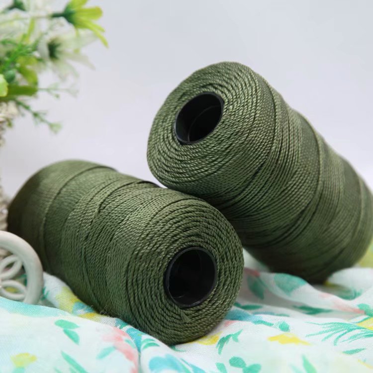 Picture of Gold thread mixed strand bright silk thread handmade diy crochet sweater doll scarf thread coat hand knitting thread factory wholesale