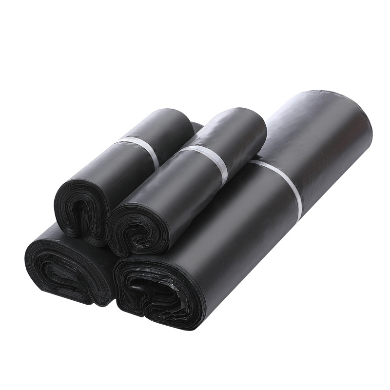 Black and white color express bag logistics general packaging clothing pe packaging bag new material bag cosmetics mobile phone