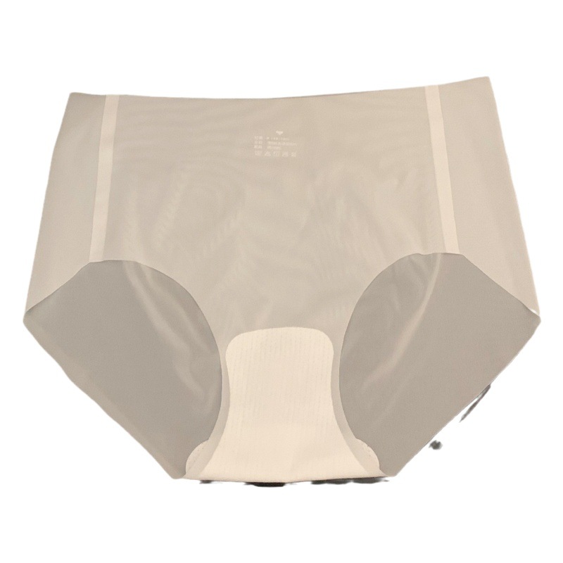 Ice Silk Seamless Underwear Women's Summer Ultra-thin Naked Sense Quick-drying Mask Pants 3D Peach Hip Fitness Yoga Briefs