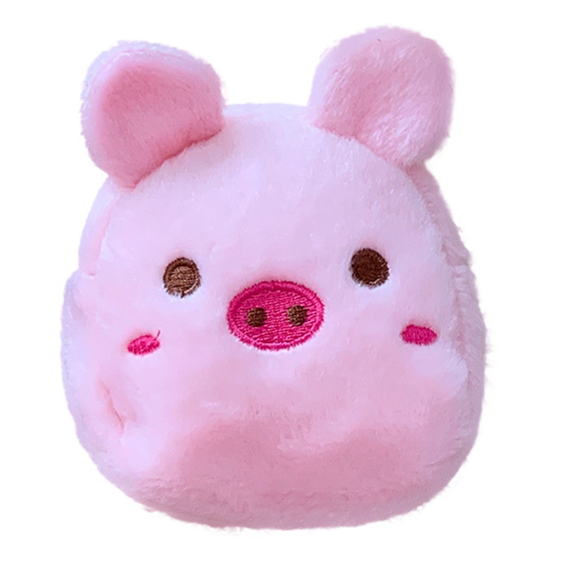 Cute girls schoolbag modeling plush Penguin small coin purse change bag mouth red envelope data line bag makeup wholesale