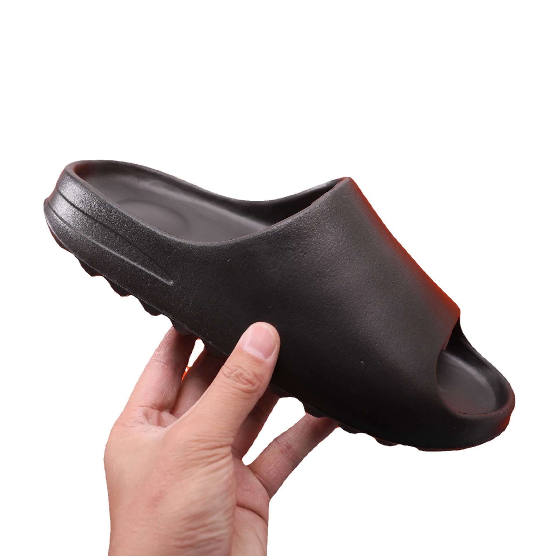 Picture of Summer Coconut Slippers Men's Feeling Shit Wearing Internet Celebrous Couple Thick Bottom Non-slip Trendy Beach Coconut Slippers eva