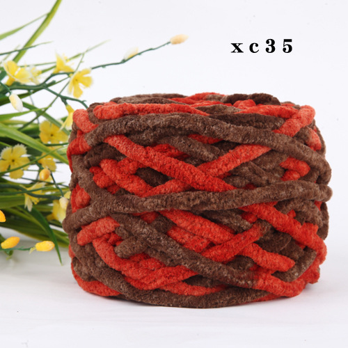 Picture of 0.1kg Ice Yarn Thick Wool Wholesale Single-Strand Knitting Handmade Yarn Icelandic Yarn Hand-Knitted Scarf Yarn Baby Yarn