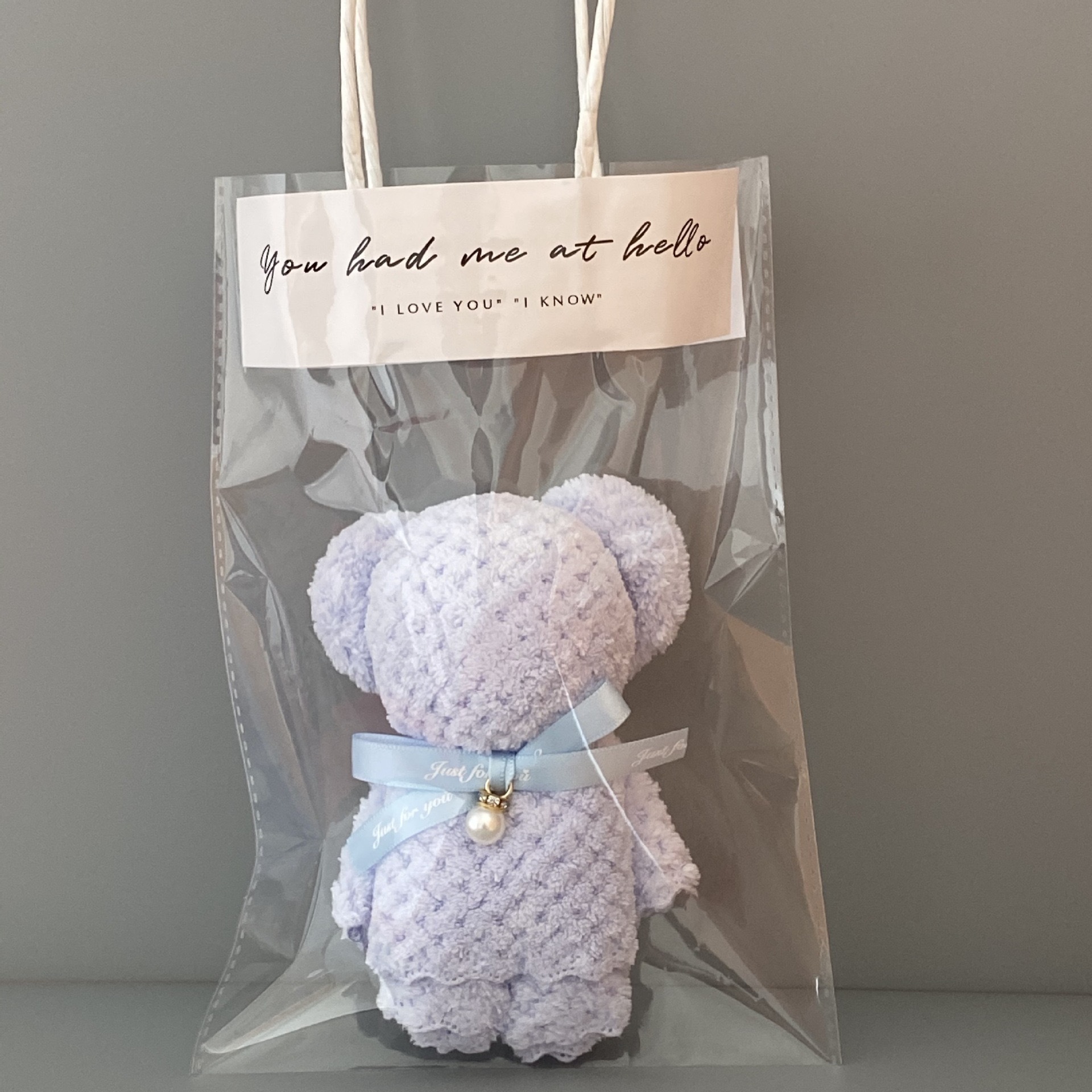 Picture of Bear Towel Wedding Accompanying Gift Big Happy Shop Small Square Towel Bridesmaid Return Gift Wedding Coral Fleece Towel