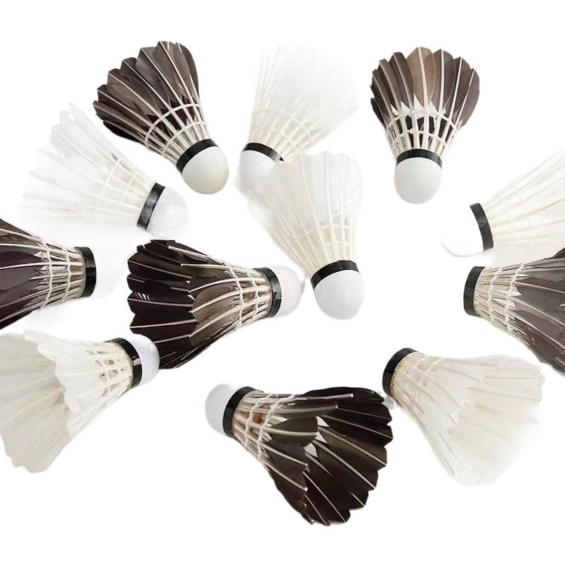 Picture of Badminton goose feather ball duck feather stable durable training competition with balls not easy to rot wholesale