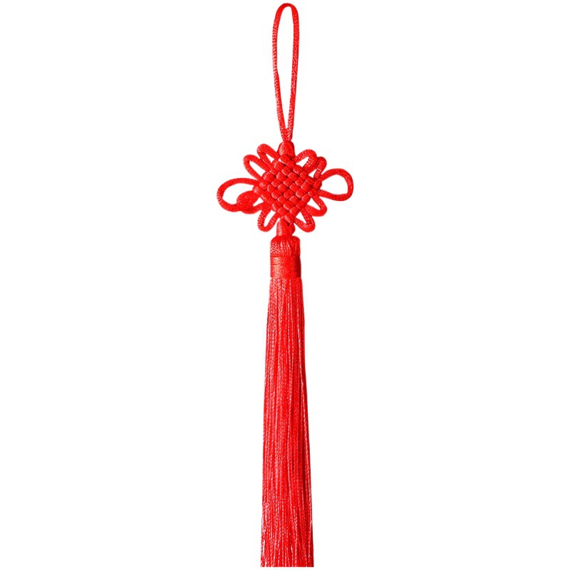 Chinese knot trumpet pendant exquisite tassel ear 6 plate Fang Sheng knot antique Han clothing decoration gift Accessories Wholesale