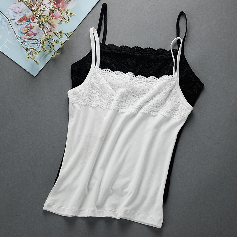 New Modal Camisole Women's Summer Slim Lace Women's Base Camisole Factory Wholesale