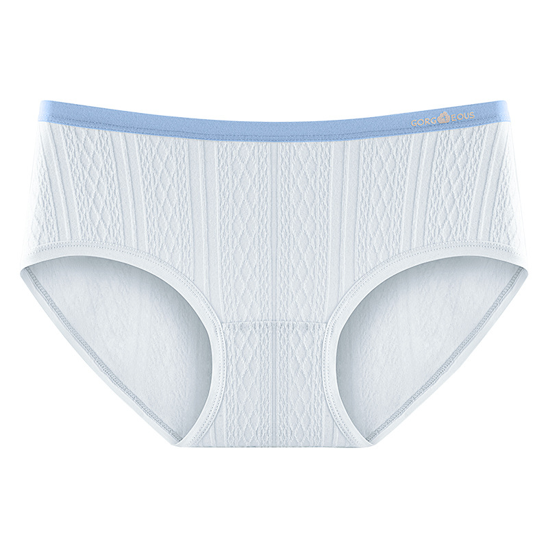 Picture of Underwear cotton women antibacterial waist comfortable breathable foam Macaron panties ladies briefs wholesale