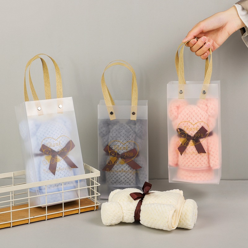 Bear Towel Hand Gift Wedding Gift Birthday Return Gift Wedding Shop Christmas Gift Opening Gift Bear Towel