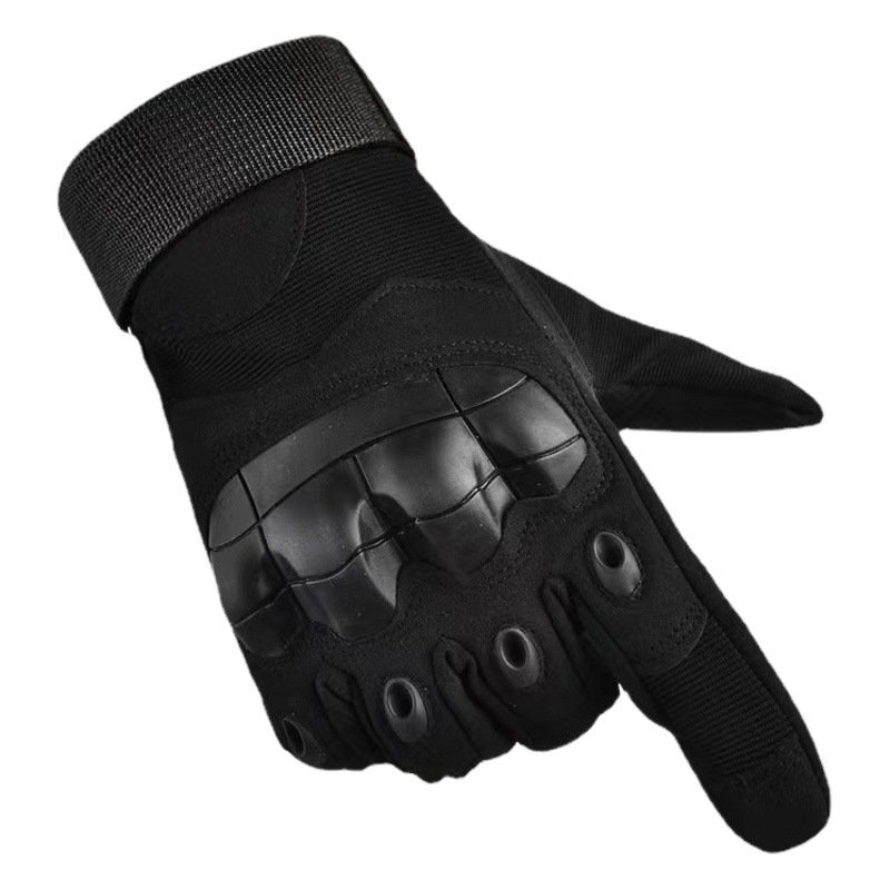 Tactical Finger Gloves Men's Soft Shell Protective Palm Pad Touch Screen Fighting Training Combat Anti-skid Army Fans Amazon Cross-border