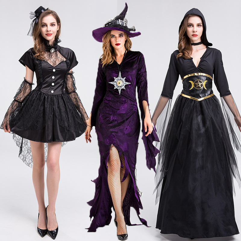 Halloween cosplay witch dress nightclub masquerade party adult cosplay cartoon doll costume