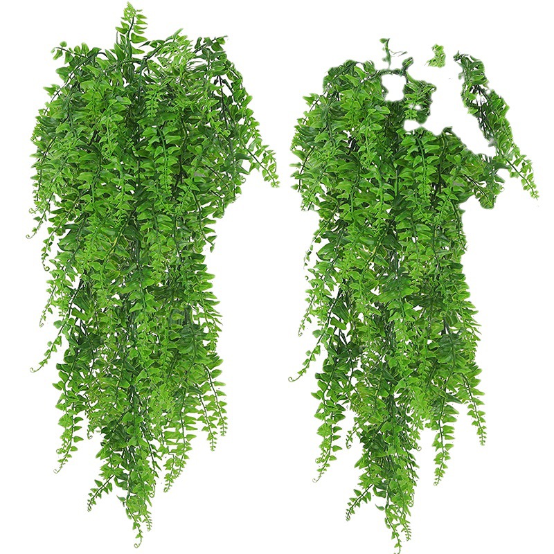 Picture of Amazon Simulation Wall Hanging Persian Grass Rattan Artificial Hanging Fern Vine Hanging Green Plant