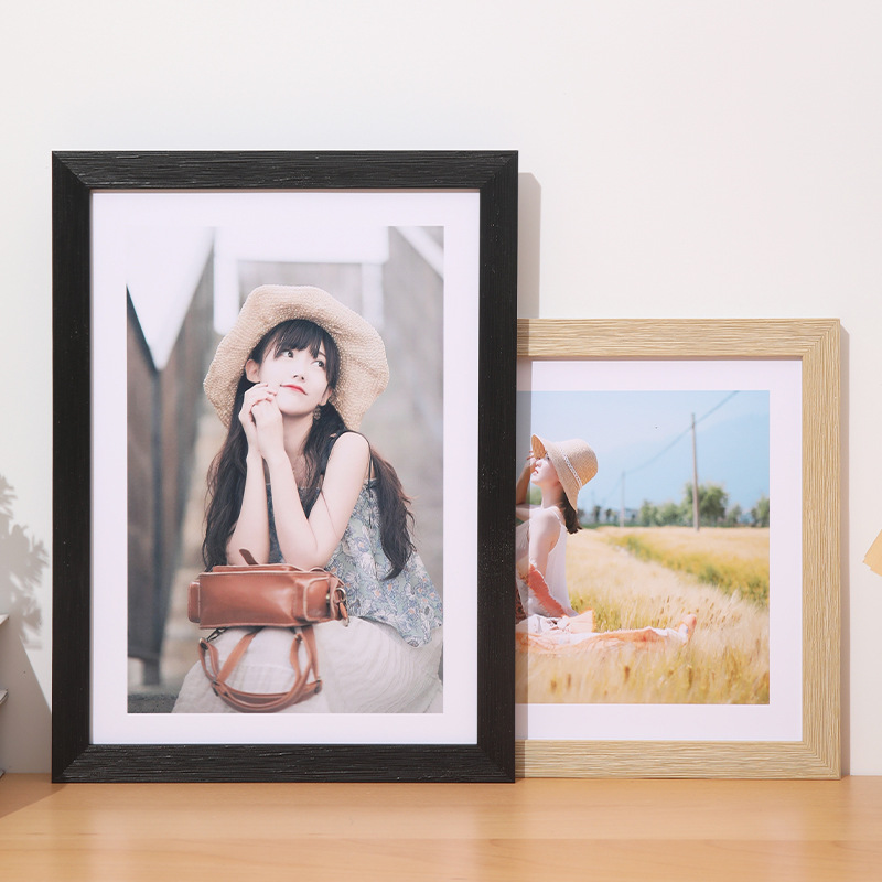 Casual Photo Frame Table 6inch Small Photo Frame 7inch 8inch A4 Photo Frame A3 Wall Hanging Puzzle Frame Picture Frame Mounting