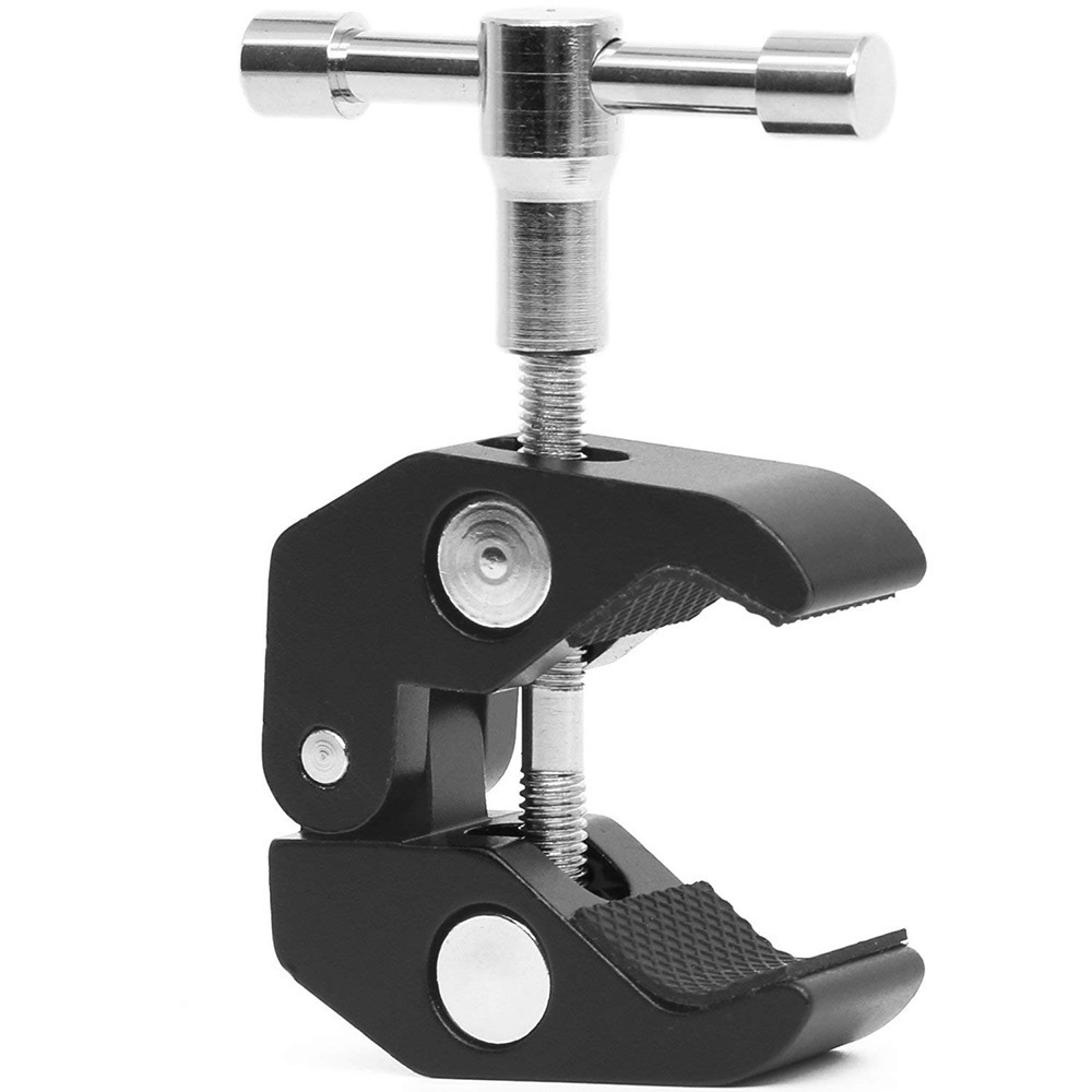 Picture of Photography equipment powerful clip magic arm connection universal hawk mouth clip all-metal fixed clip large crab clamp