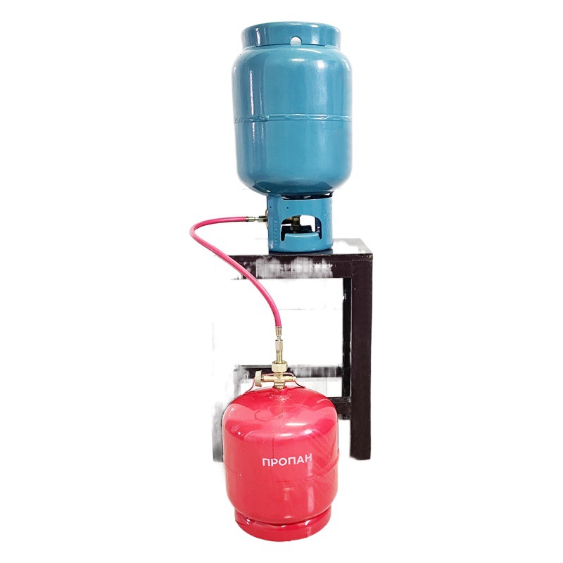 Eastern European liquefied gas tank inflatable bridge gas tank Inflatable pipe LPG cylinder mutual charging connecting pipe Russian standard inflatable