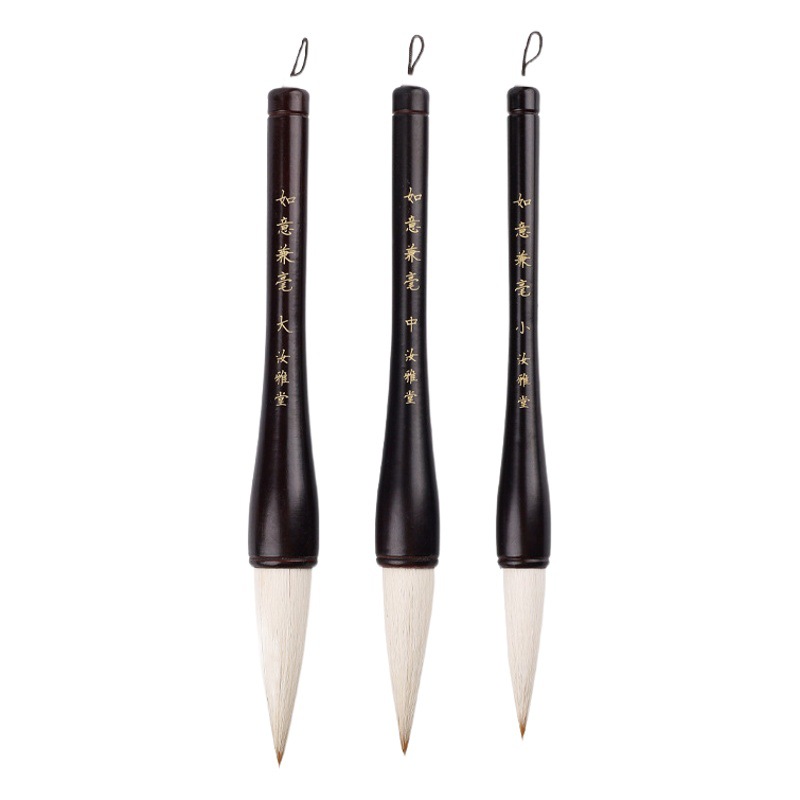 Factory wholesale part-time bucket pen calligraphy creation brush writing Spring Festival couplet Chinese painting couplet large character blessing brush grasp pen