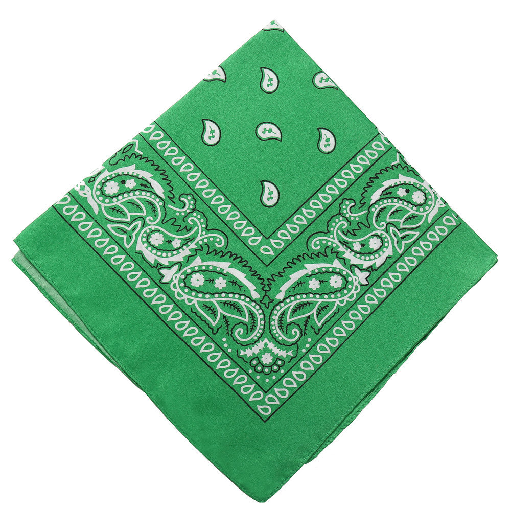 Picture of Amazon Europe and America Outdoor Riding Multifunctional Turban Cashew Flower Square bandana Magic Turban