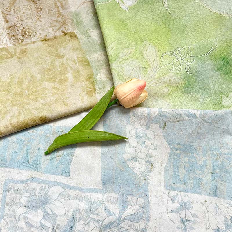 Cotton 60S Poplin Digital Print Fabric for Women's Dresses, Shirts, and Skirts Fabric 1.0m Price