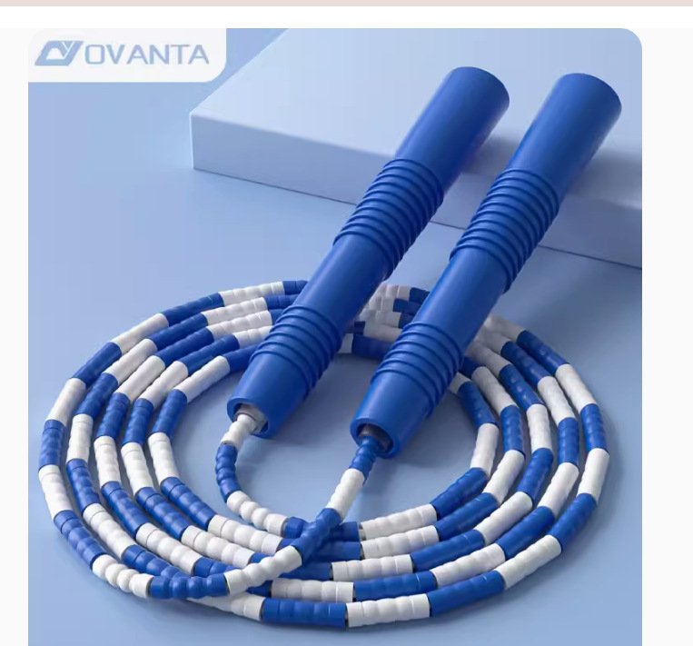 Picture of Bamboo Skipping Rope for Kidsren, Kindergarten, Beginners, Primary School, Special First Grade Kidsren's Rope, Primary School Students' Skipping Rope