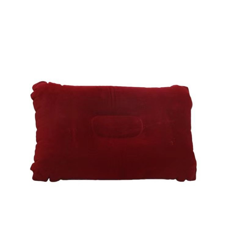 Picture of Outdoor Travel Artifact Inflatable Pillow Camping Aircraft Portable Air Cushion Air Sleeping Pillow Lunch Break Pillow Cushion Waist Pillow