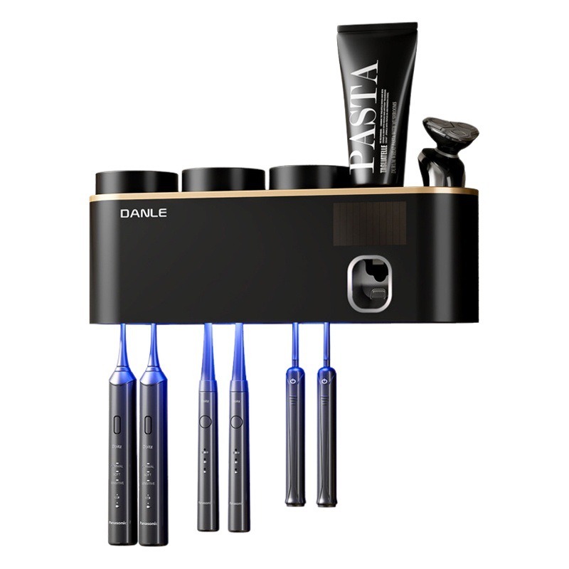 Danle Toothbrush Holder Sterilizer UV Philips Smart Sterilization Punch-free Electric Toothbrush Sterilizer Rack
