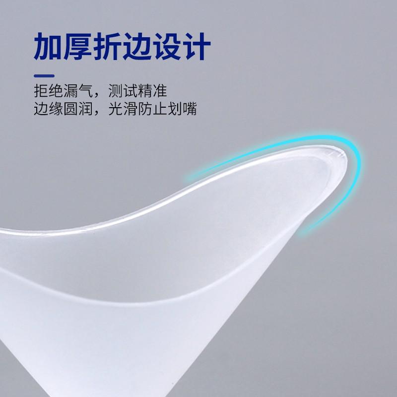 Picture of Disposable special mouthpiece lung capacity mouthpiece transparent student test mouthpiece lung capacity tester universal mouthpiece