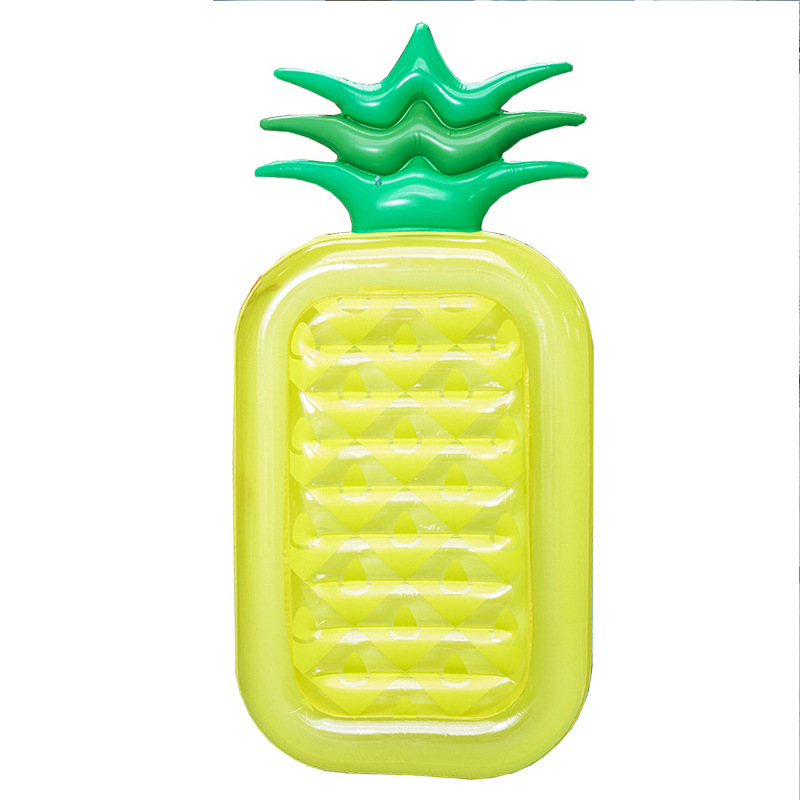 Picture of New Watermelon Floating Row Transparent Semicircle Inflatable Floating Bed Wholesale Water Adult Swimming Ring Water Inflatable Lounger