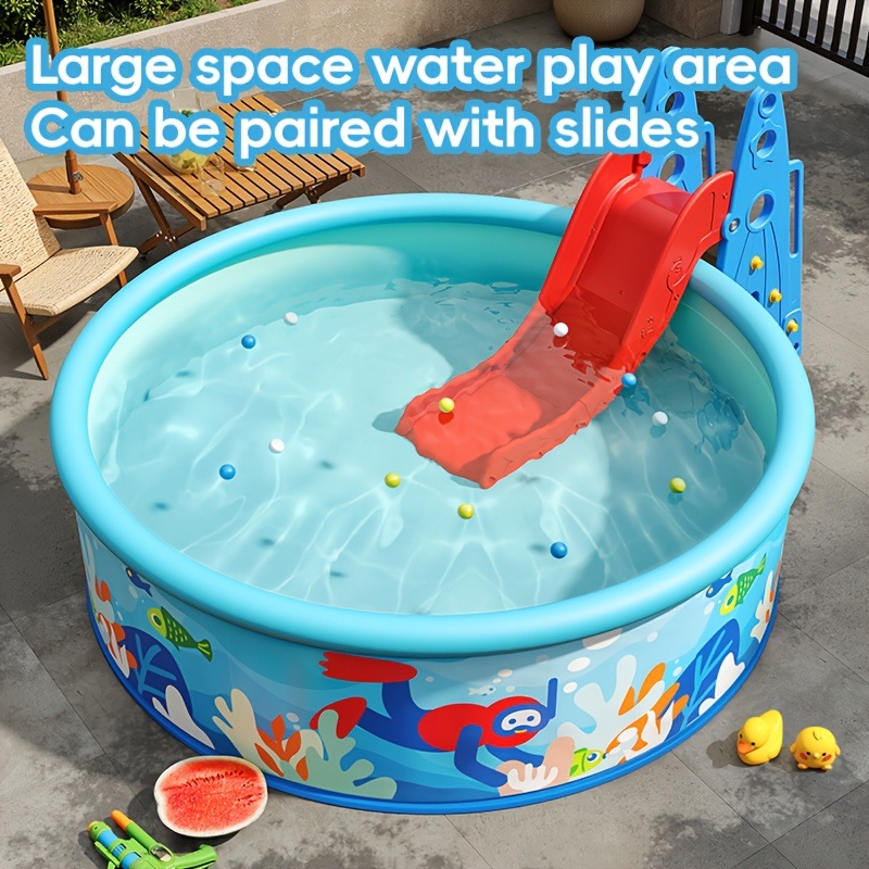 Picture of Cross-Border Wholesale Large Outdoor Inflatable Swimming Pool Family Round Pool Children's Home Thickened Baby Swimming Pool