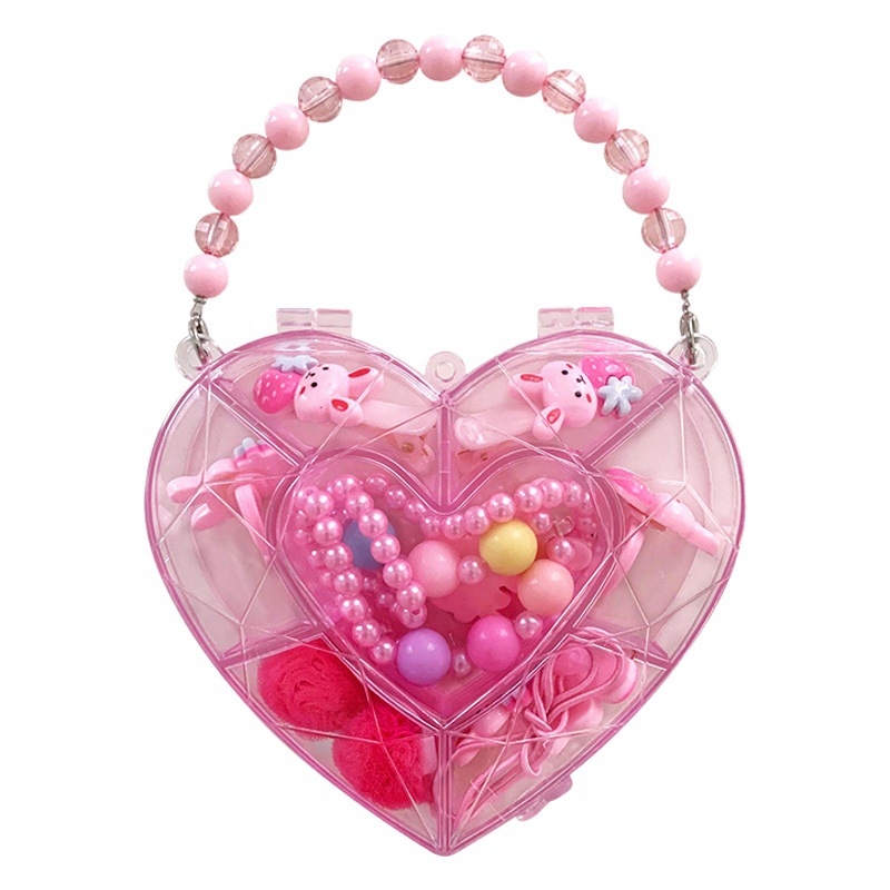 Picture of Children's jewelry baby cartoon cute fruit pendant bracelet suit birthday gift box in stock wholesale