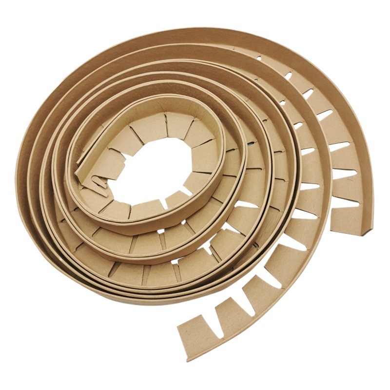 Factory direct high-strength round shaped steel aluminum iron coil corner logistics packaging surrounding paper corner protector