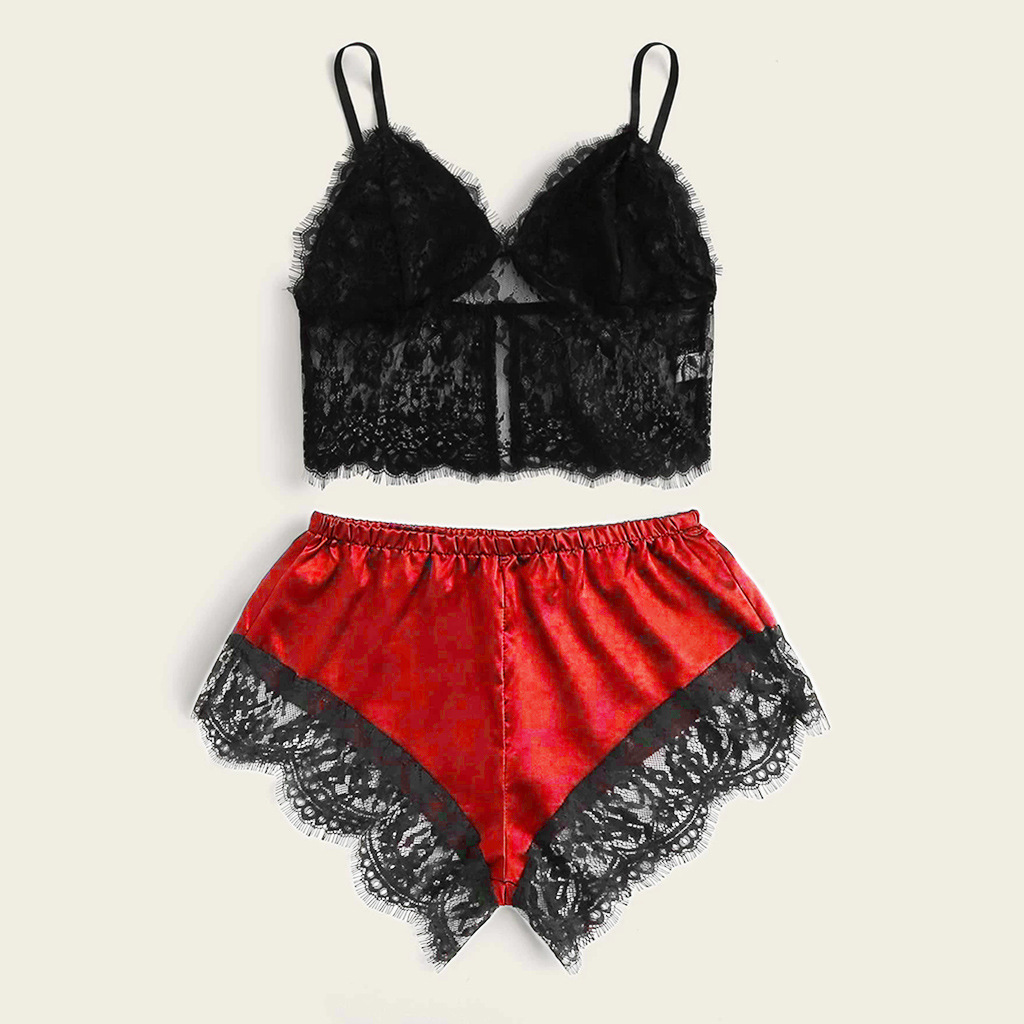 Picture of Amazon Explosions Pajamas Silk Home Wear Underwear Nightdress ebay European and American Manufacturers