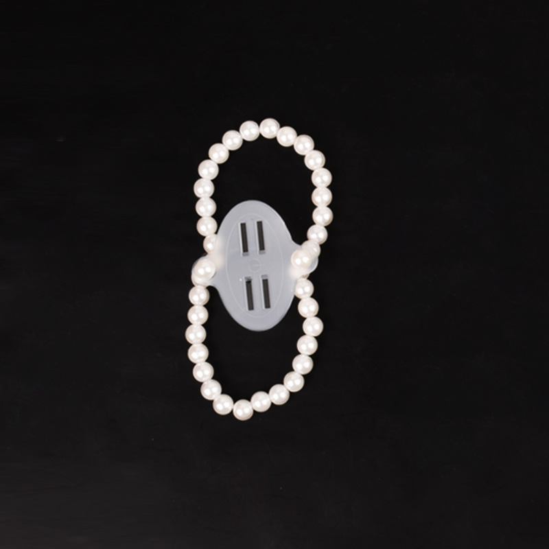 Picture of Handmade DIY accessories with beads wrist flower hand flower Pearl Flower bride hand flower accessories wedding wedding supplies