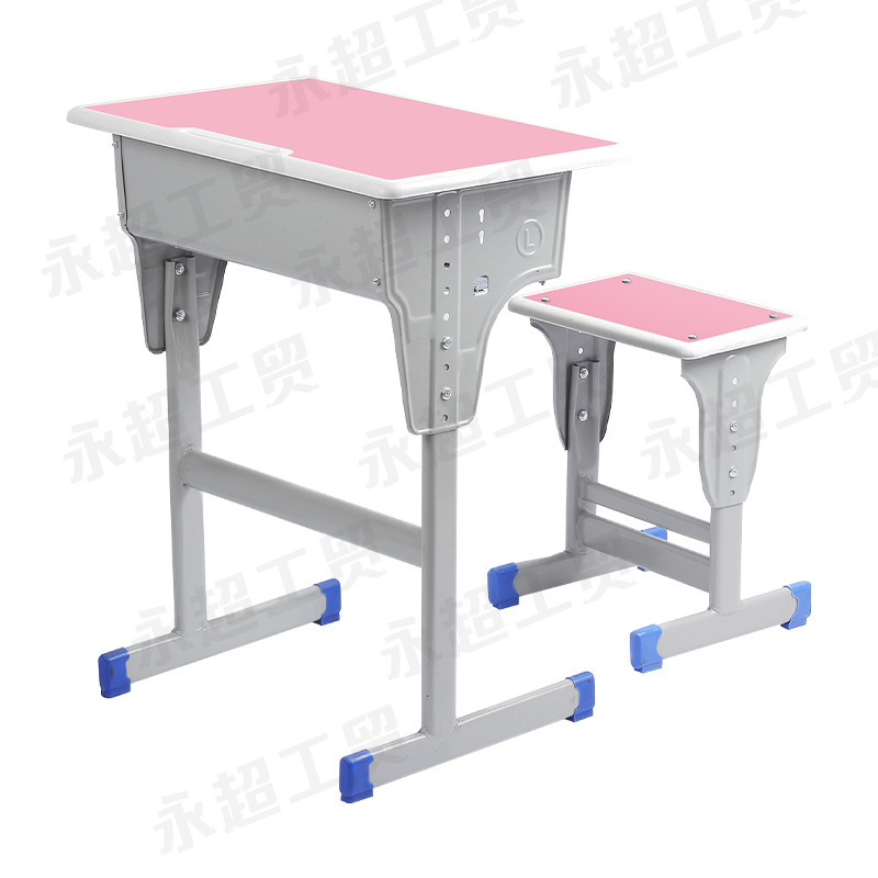 Picture of Primary and Secondary School Students Desks and Chairs School Training Tutoring Class Tutoring Lift Children's Desks Learning Desks and Chairs Writing Set