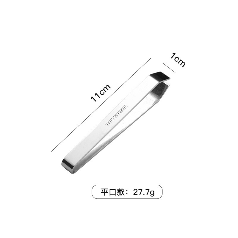 Picture of Stainless steel hair plucker fish bone plucker kitchen pig hair clip thickened chicken duck goose hair clip plucking tweezers garlic stripper