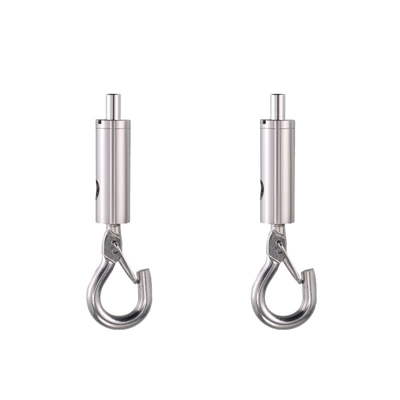 Picture of Wire rope hanging wire card wire hook hanging parts advertising metal safety hook hanging painting hook accessories hanging wire spring buckle