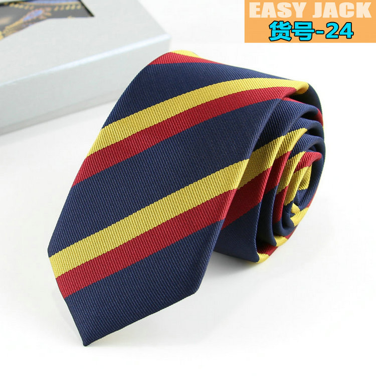 Picture of Men's tie Korean narrow fashion Wedding groom best man casual tie 6cm business professional collar fittest wholesale