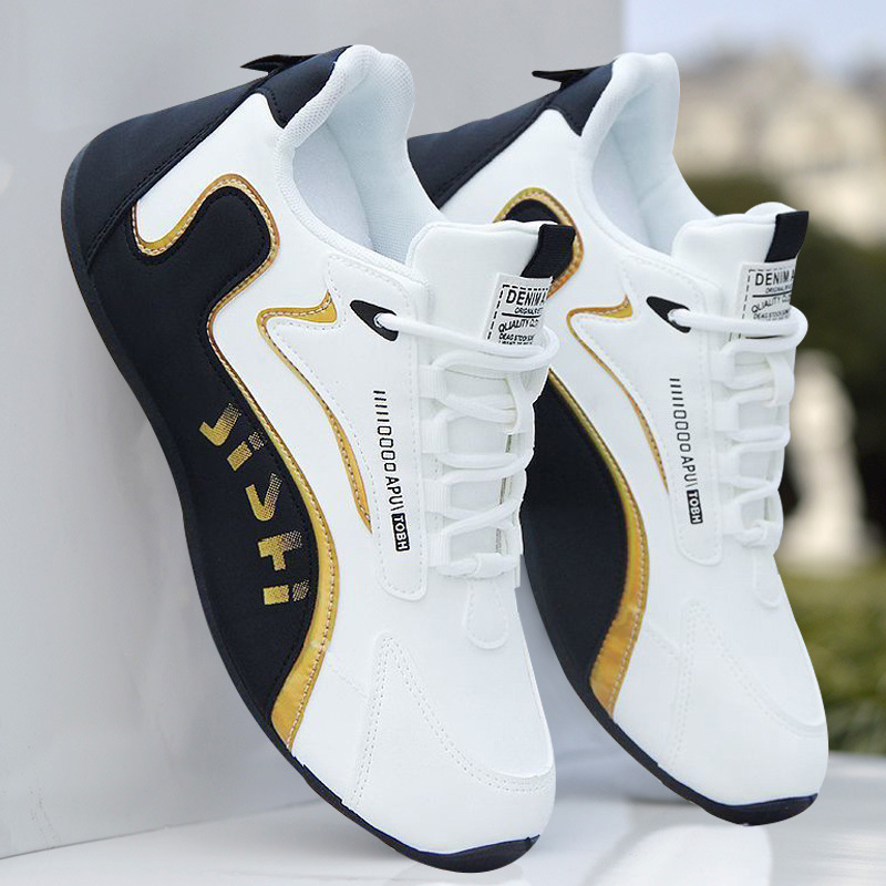 Cross-border leather men's shoes travel trend Joker sneaker men's spring Amazon wholesale fashion men's shoes
