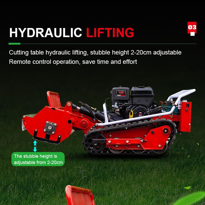 Export to the United States crawler intelligent lawn mower municipal landscaping lawn mower football field automatic lawn mower