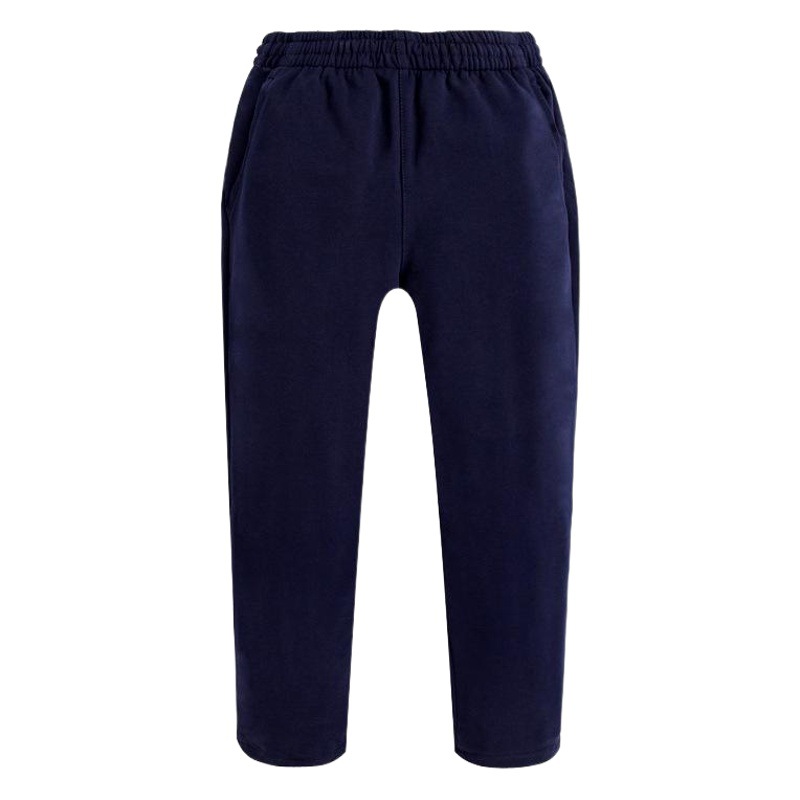 Boys' Sports Pants Spring and Autumn Girls' Xizang Youth School Pants Children's Straight Knitted Sweatpants for Big Children and Primary School Pupils