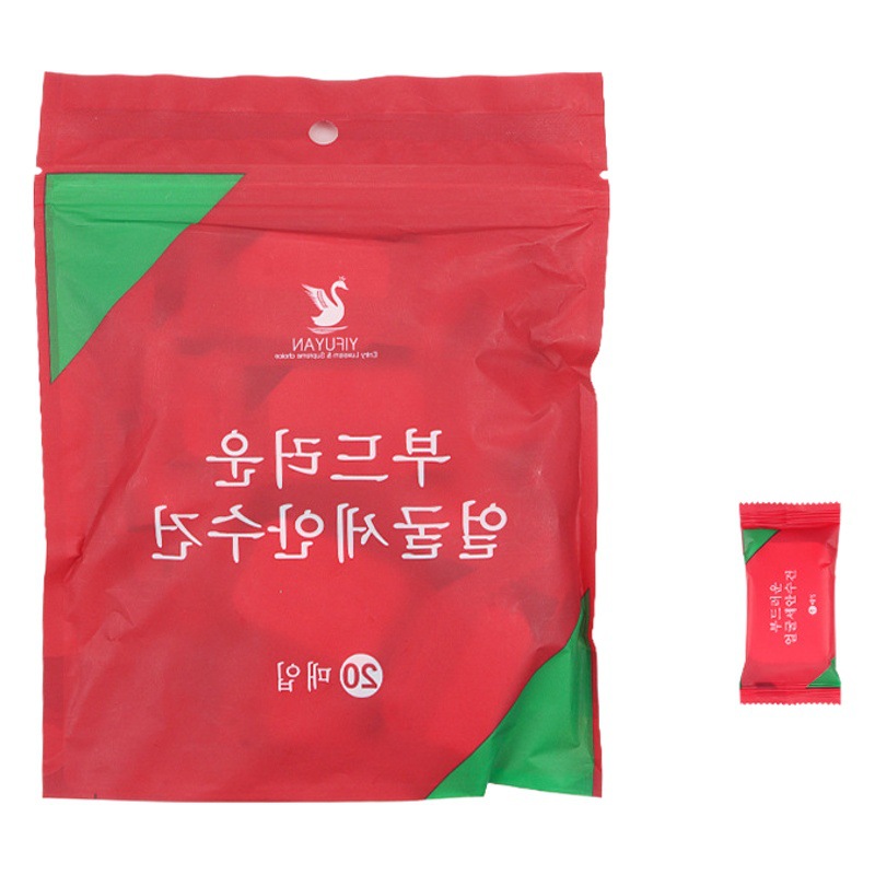 Wholesale disposable compressed face wash towel travel thickened enlarged candy shape compressed towel face wash towel
