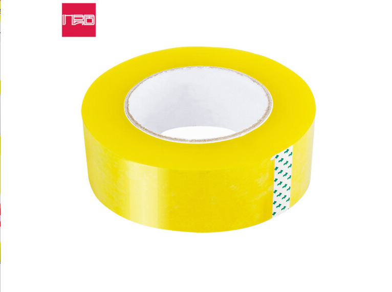 Transparent Tape Whole Box Wholesale Express Packaging Sealing Tape Large Quantity Wholesale Yellow Large Roll