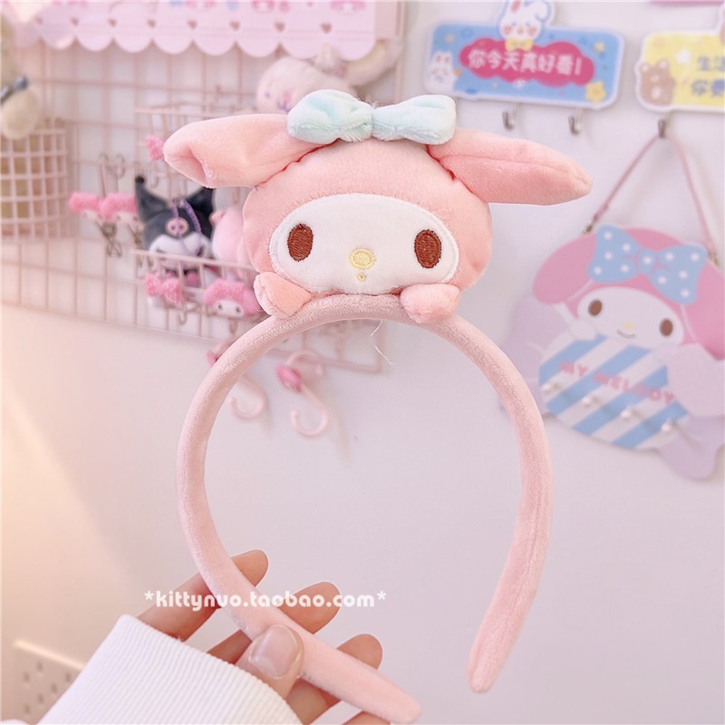 Picture of Special Headband for Face Washing for Women 2025 New Autumn and Winter Cute Bear Headband Hairband Hairpin Hair Accessory Plush Headwear