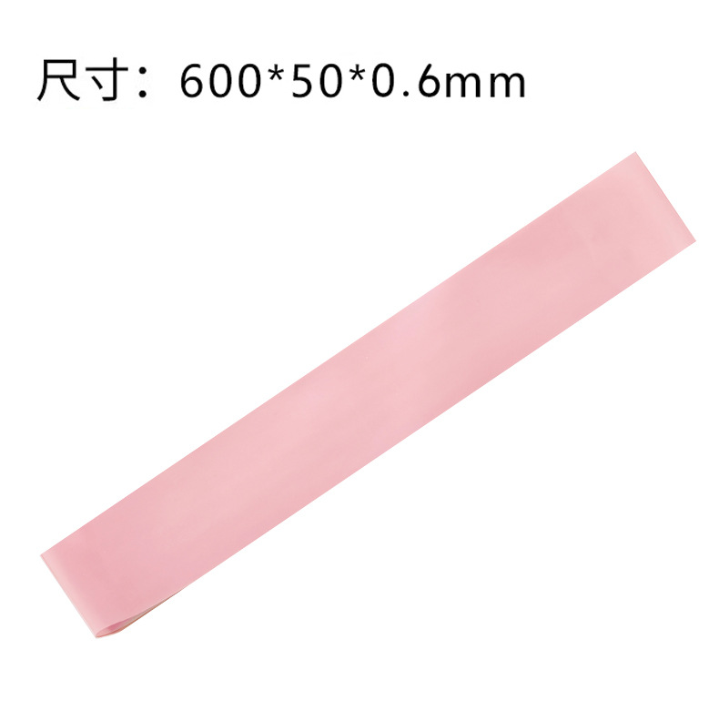 Picture of 0.6mm Kidsren's Seat Beach Chair Elastic Band Leg Rehabilitation Training Posture Fitness Elastic Circle Resistance Band