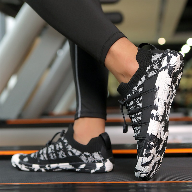 Picture of Cross-border New Flying Weaving Couple Shoes Tracing Creek Fitness Wading Shoes Rope Skipping Shoes Sports Amphibious Anti-cutting Beach Shoes